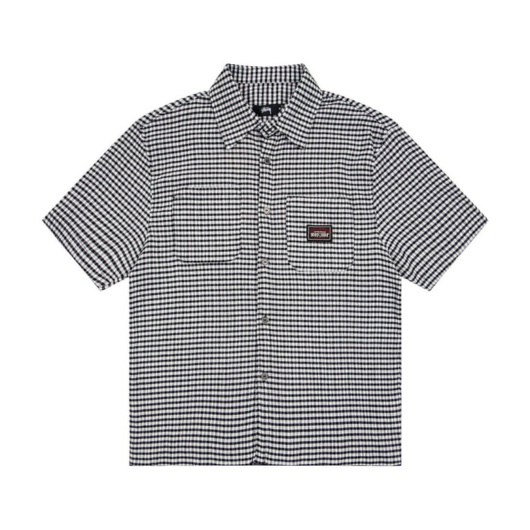 Stüssy Crinkled Check SS Shirt - 4