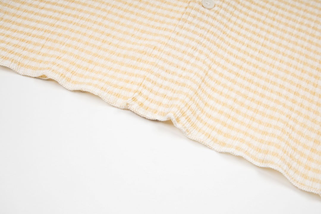 Stüssy Crinkled Check SS Shirt - 38