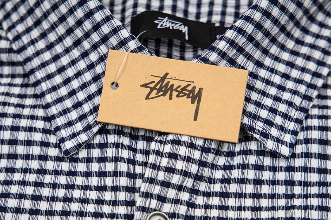 Stüssy Crinkled Check SS Shirt - 43