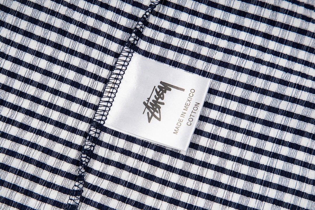 Stüssy Crinkled Check SS Shirt - 44