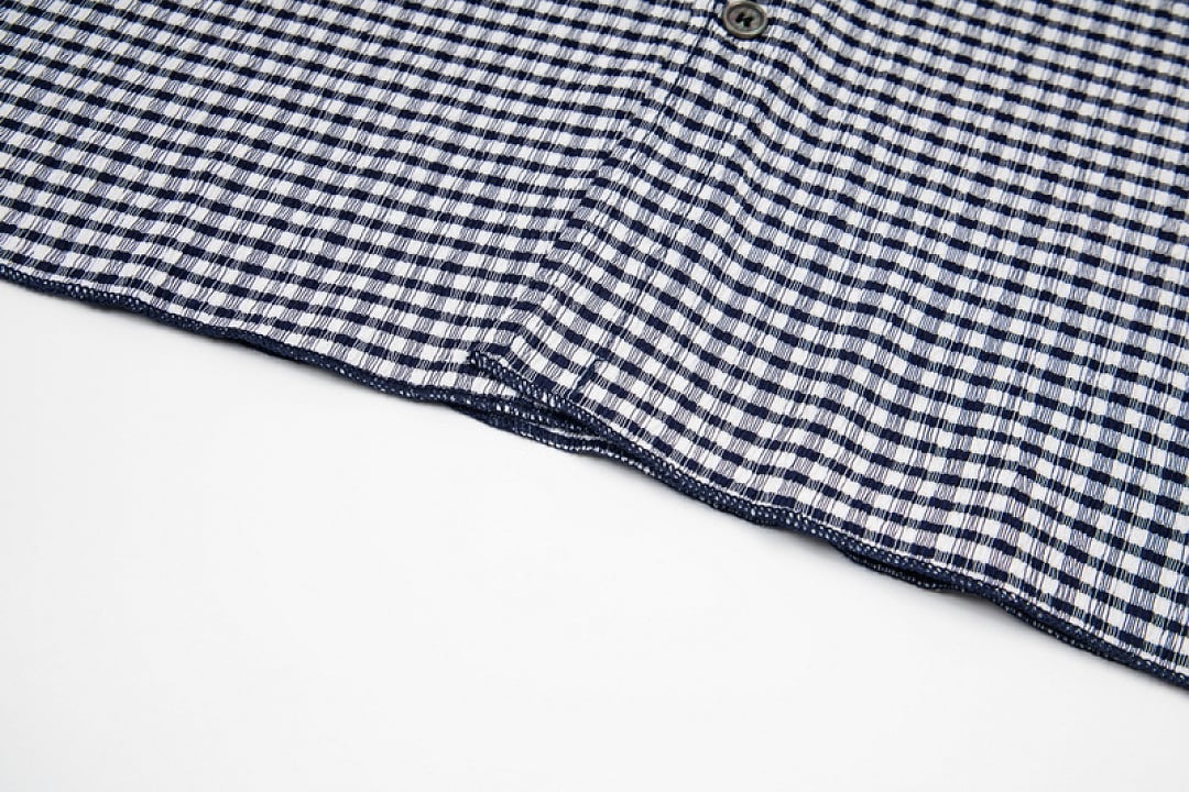 Stüssy Crinkled Check SS Shirt - 46