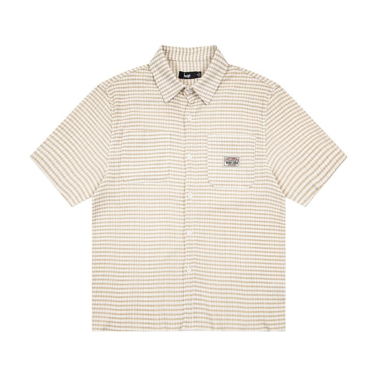 Stüssy Crinkled Check SS Shirt - 51