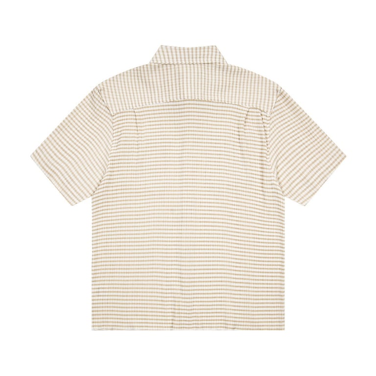 Stüssy Crinkled Check SS Shirt - 52