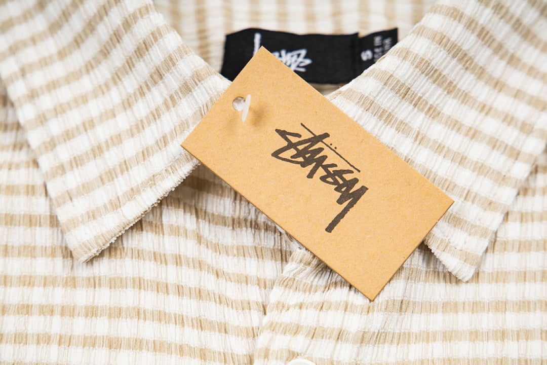 Stüssy Crinkled Check SS Shirt - 54
