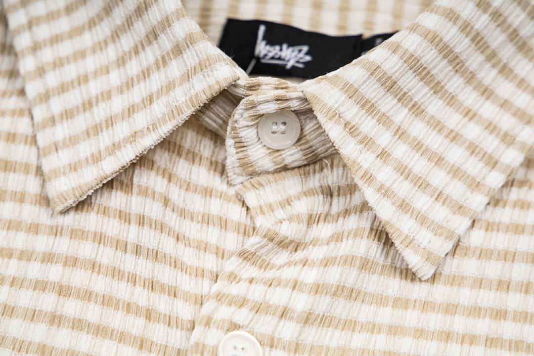 Stüssy Crinkled Check SS Shirt - 55