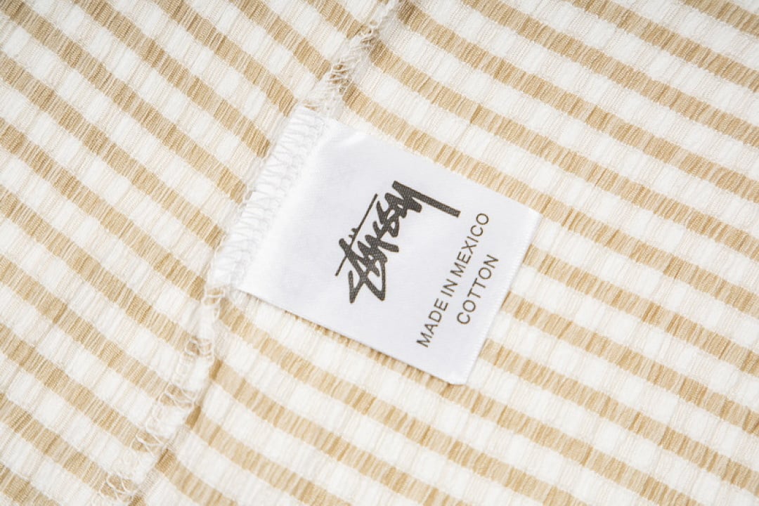 Stüssy Crinkled Check SS Shirt - 56