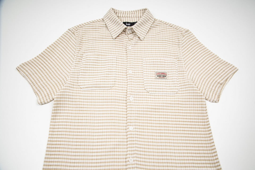 Stüssy Crinkled Check SS Shirt - 57