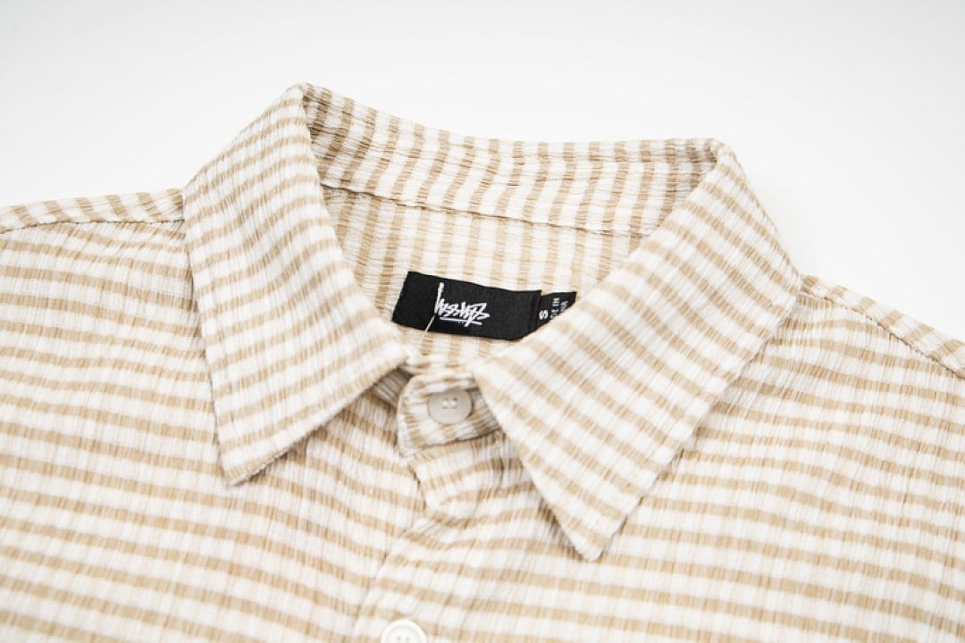 Stüssy Crinkled Check SS Shirt - 59
