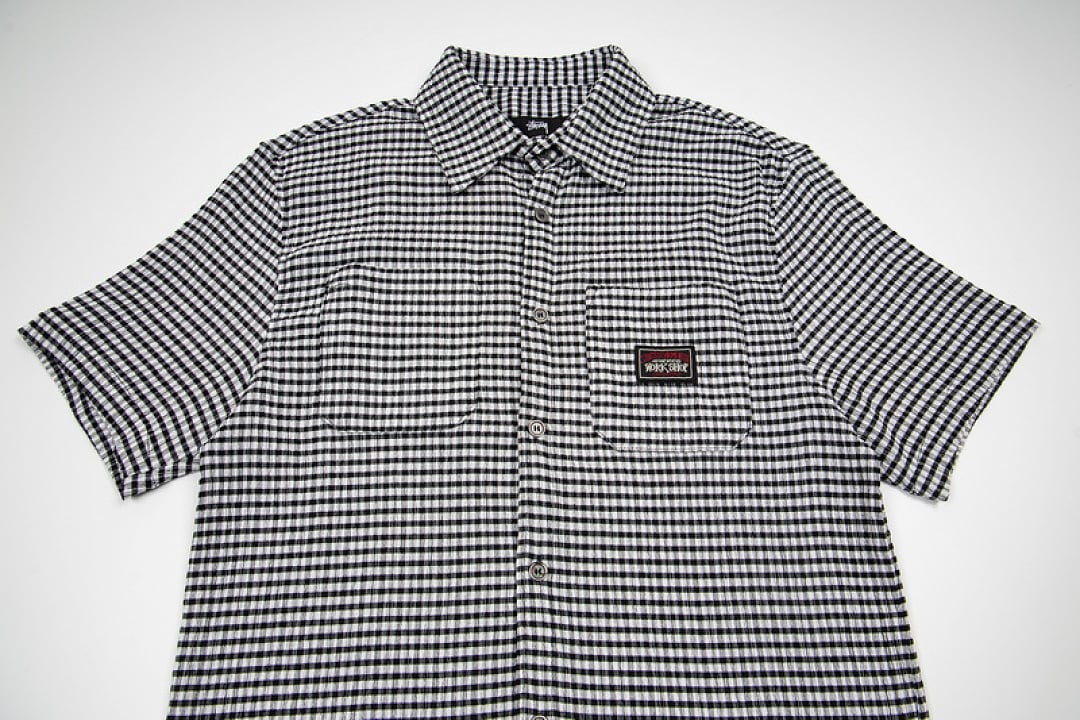 Stüssy Crinkled Check SS Shirt - 8