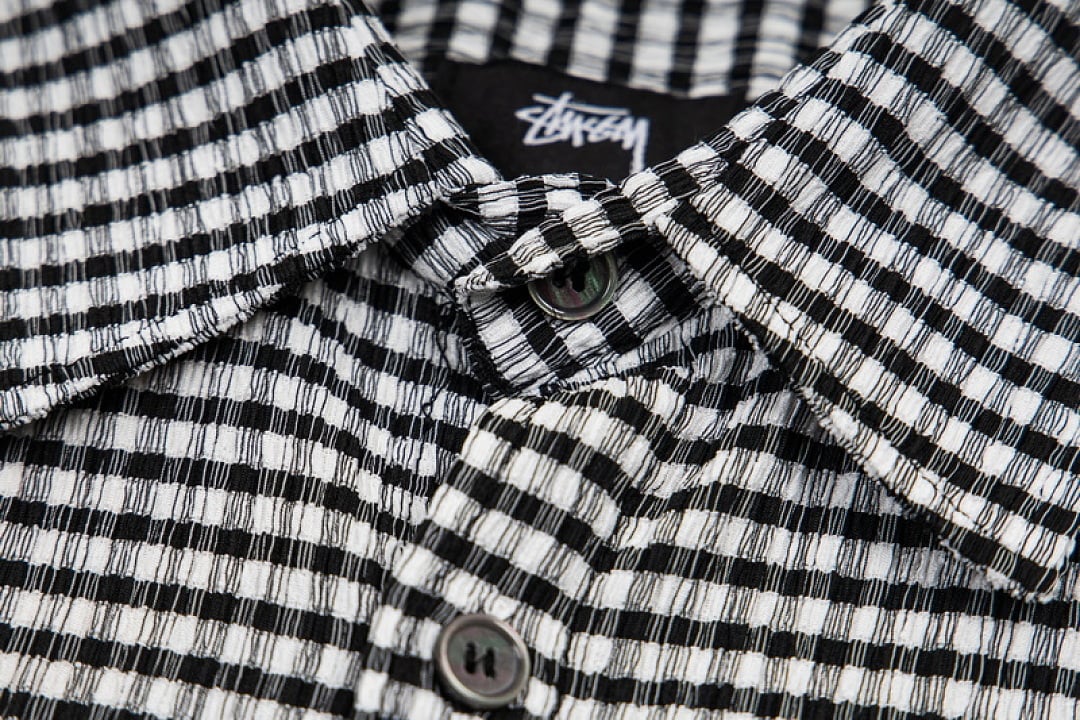 Stüssy Crinkled Check SS Shirt - 10