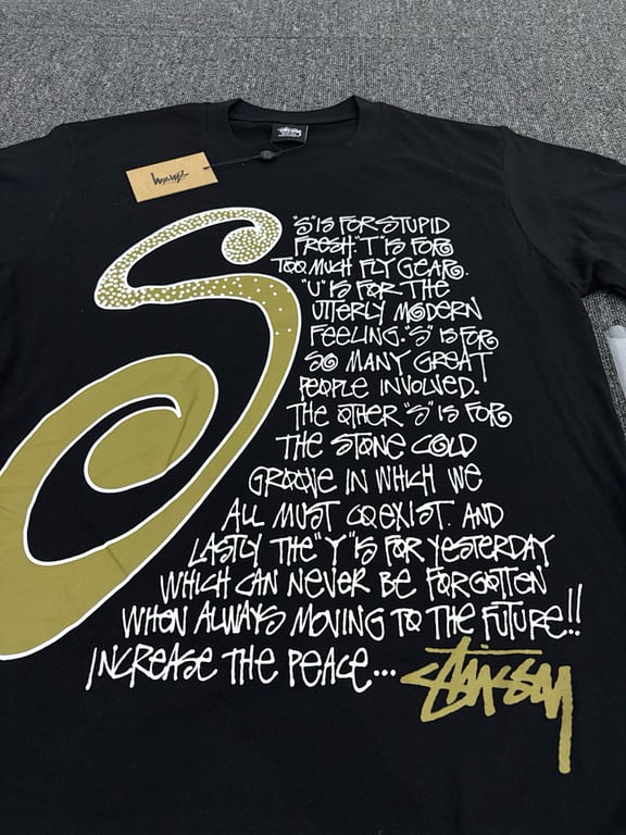 Stüssy S is for Stupid Fresh Graphic Tee - 4