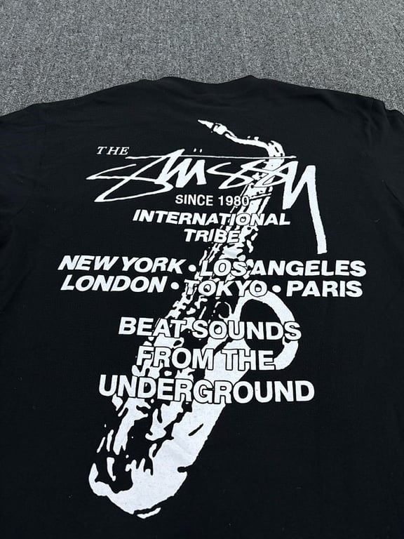 Stüssy Saxophone Graphic Tee - 5