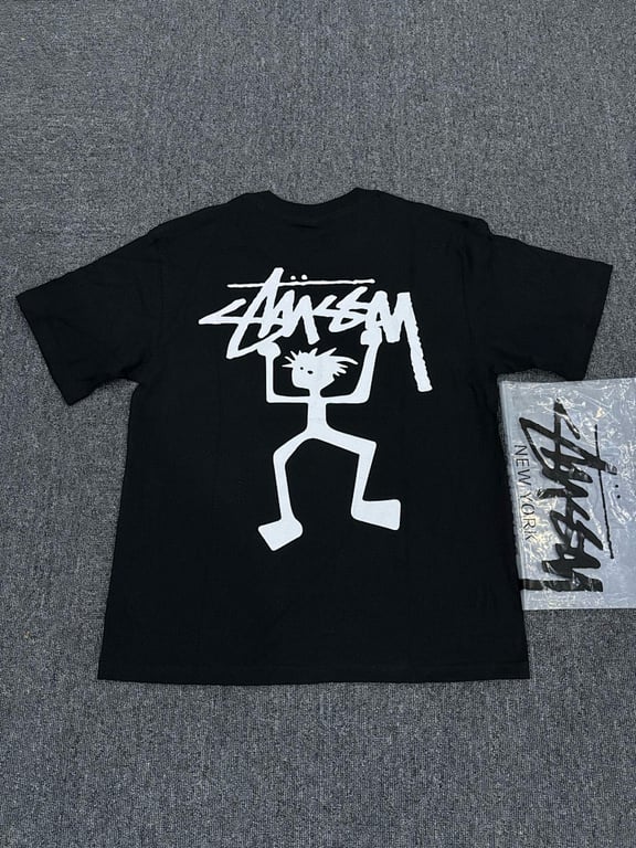 Stüssy Stick Man Graphic Tee - 11