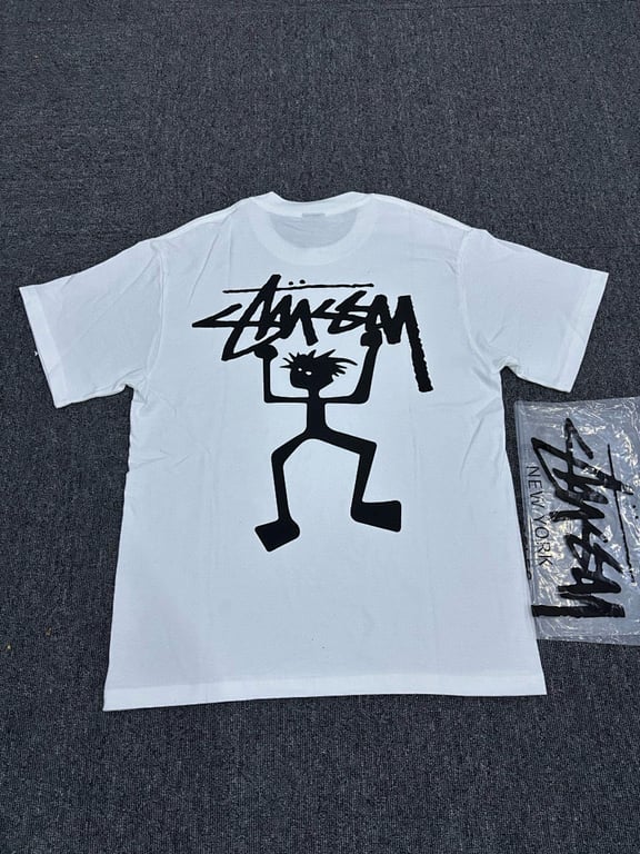 Stüssy Stick Man Graphic Tee - 4