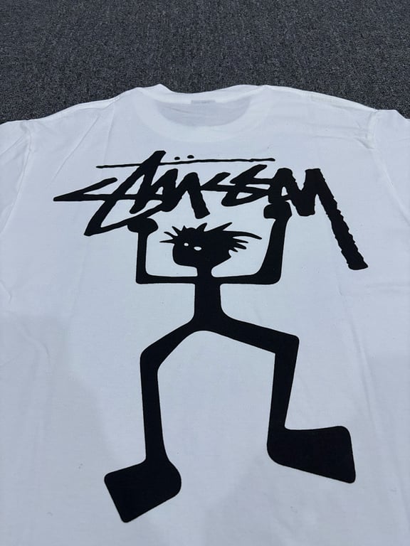 Stüssy Stick Man Graphic Tee - 5
