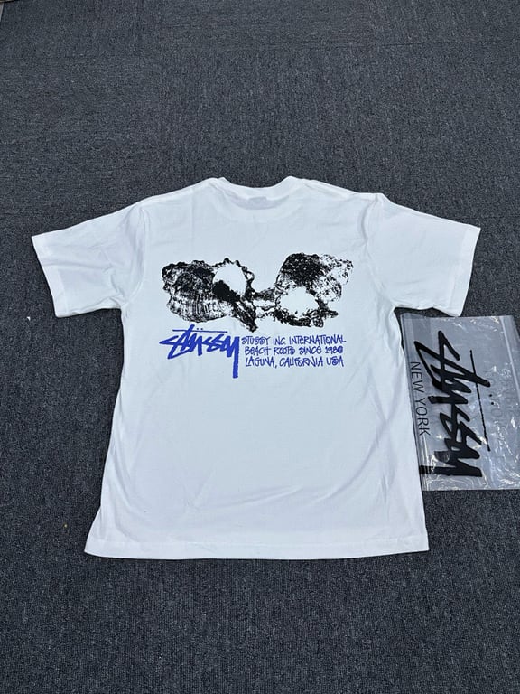 Stüssy Beach Roots Shell Graphic Tee - 11