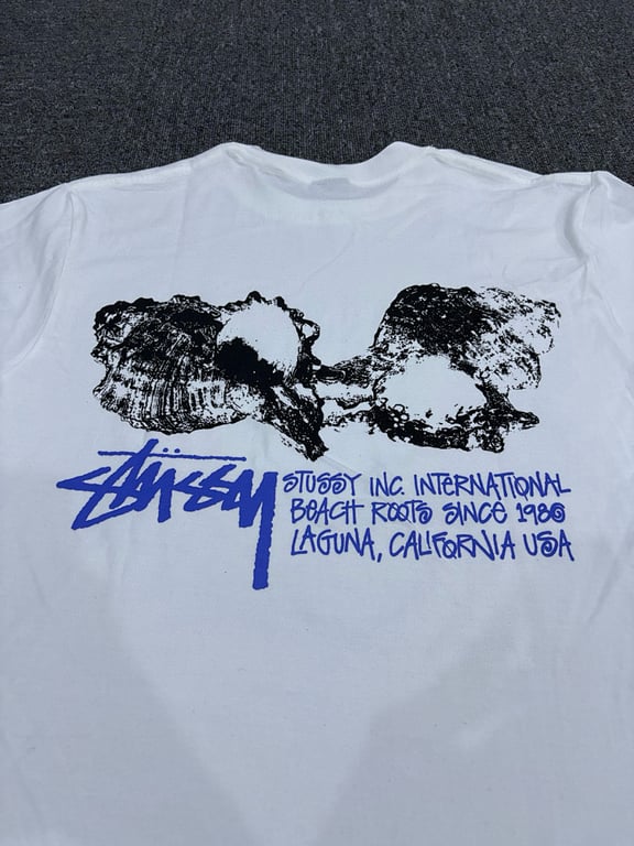 Stüssy Beach Roots Shell Graphic Tee - 12