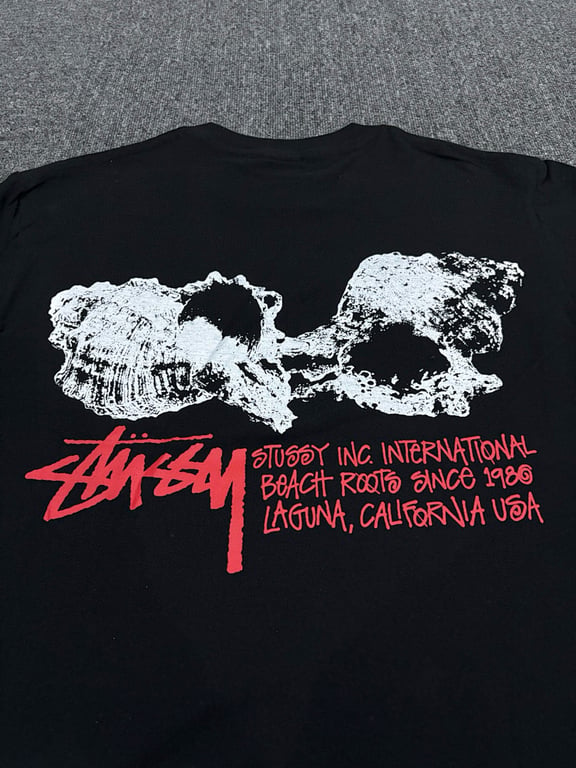 Stüssy Beach Roots Shell Graphic Tee - 5