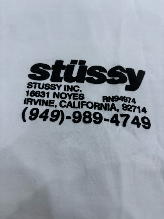 Stüssy Irvine California Graphic Tee - 6