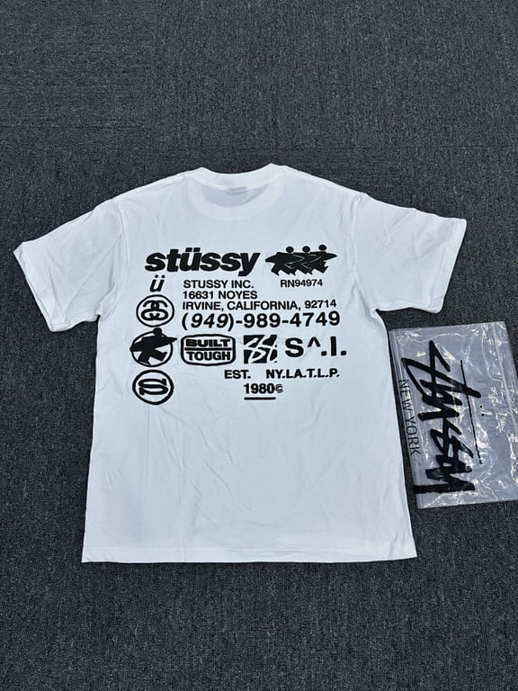 Stüssy Irvine California Graphic Tee - 9