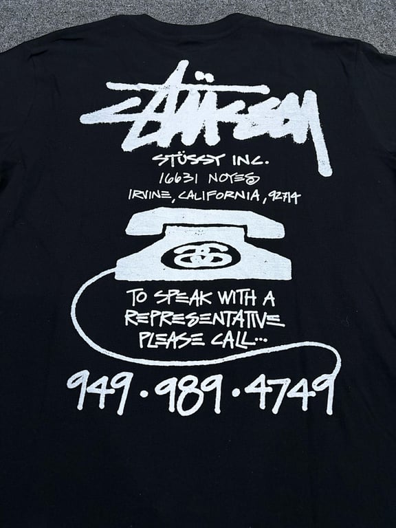 Stüssy Representative Telephone Graphic Tee - 14