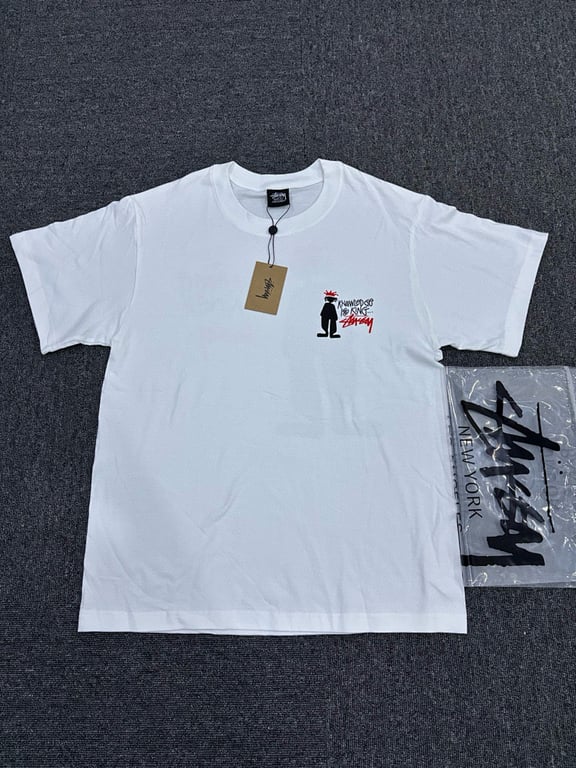 Stüssy Knowledge is King Tee White - 3