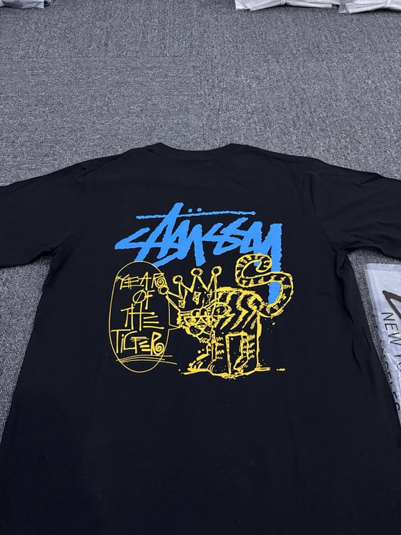 Stüssy Year of the Tiger Graphic Tee Black - 4