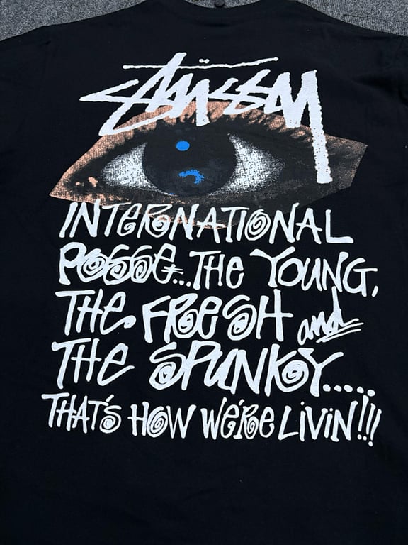 Stüssy International Posse Eye Graphic Tee - 8