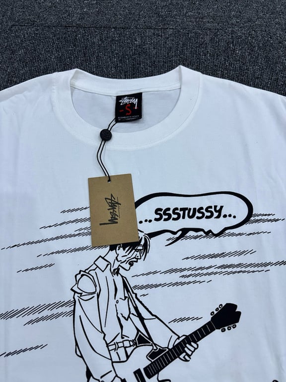 Stüssy Comic Guitar Graphic Tee - 9