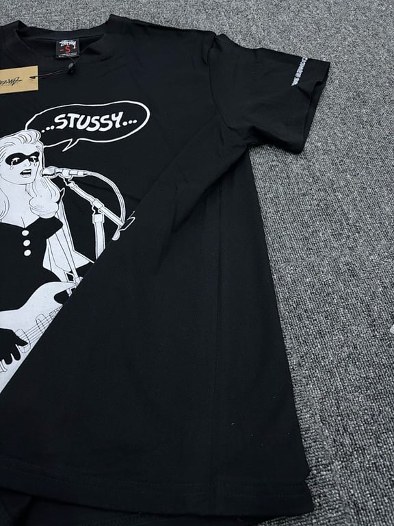 Stüssy Guitar Girl Graphic Tee - 10
