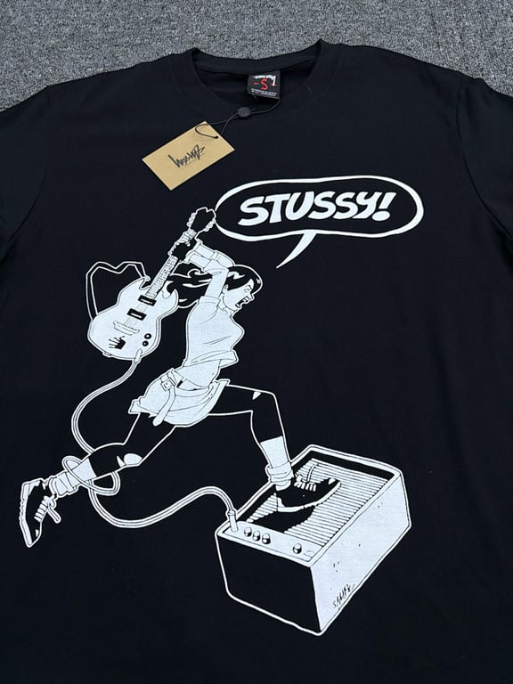 Stüssy Guitar Graphic Tee - 4