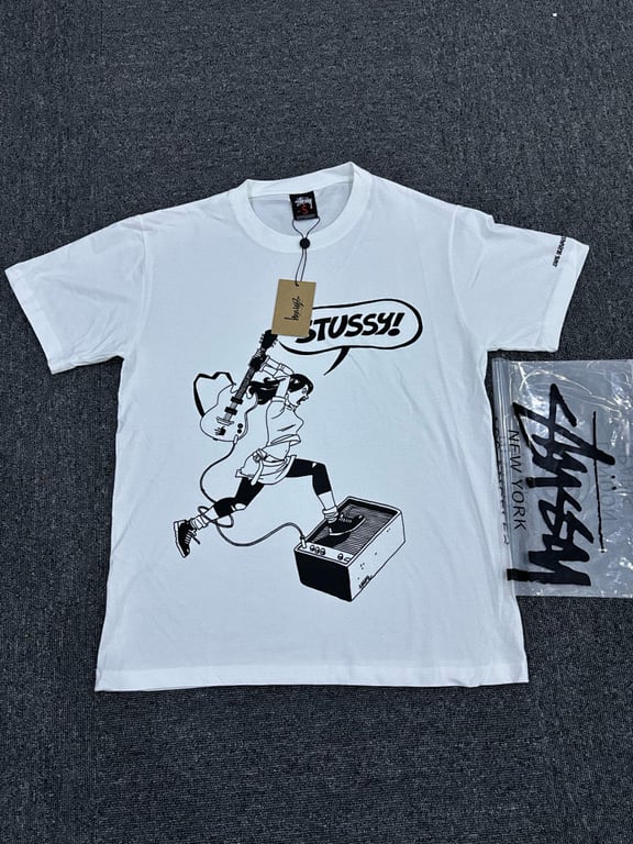 Stüssy Guitar Graphic Tee - 7