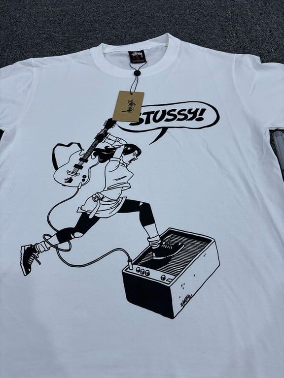 Stüssy Guitar Graphic Tee - 8