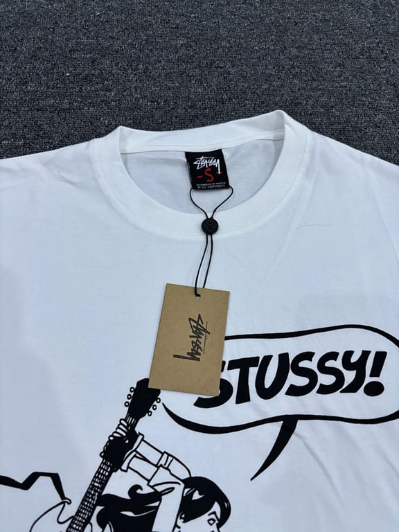 Stüssy Guitar Graphic Tee - 9