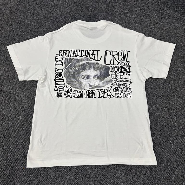 Stüssy International Crew Graphic Tee - 4