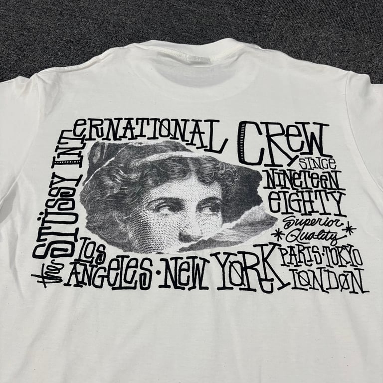 Stüssy International Crew Graphic Tee - 5