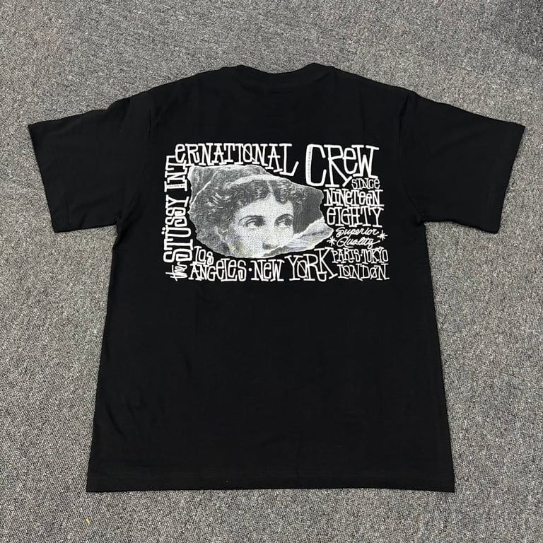 Stüssy International Crew Graphic Tee - 7