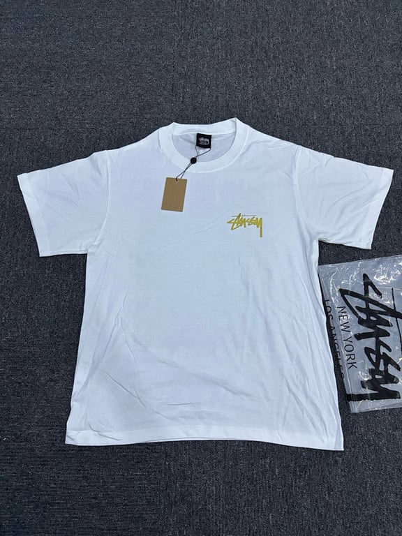 Stüssy Knowledge is King Graphic Tee White - 3
