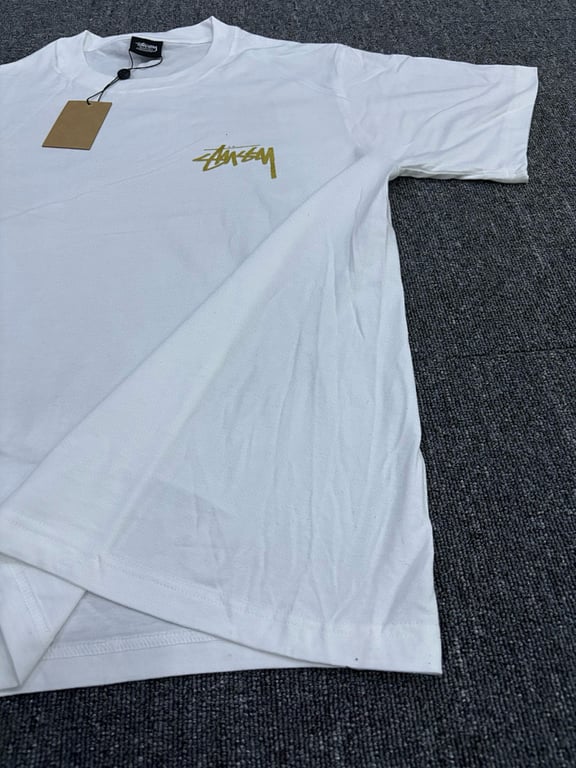 Stüssy Knowledge is King Graphic Tee White - 6