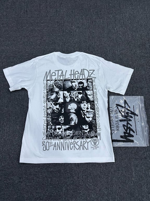 Stüssy x Metalheadz 30th Anniversary Reflective Tee - 12