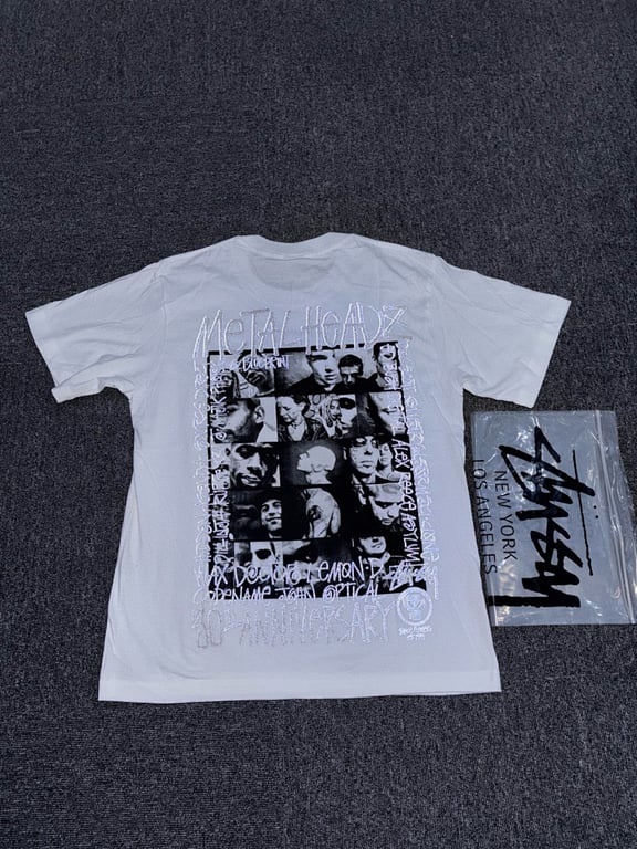Stüssy x Metalheadz 30th Anniversary Reflective Tee - 13