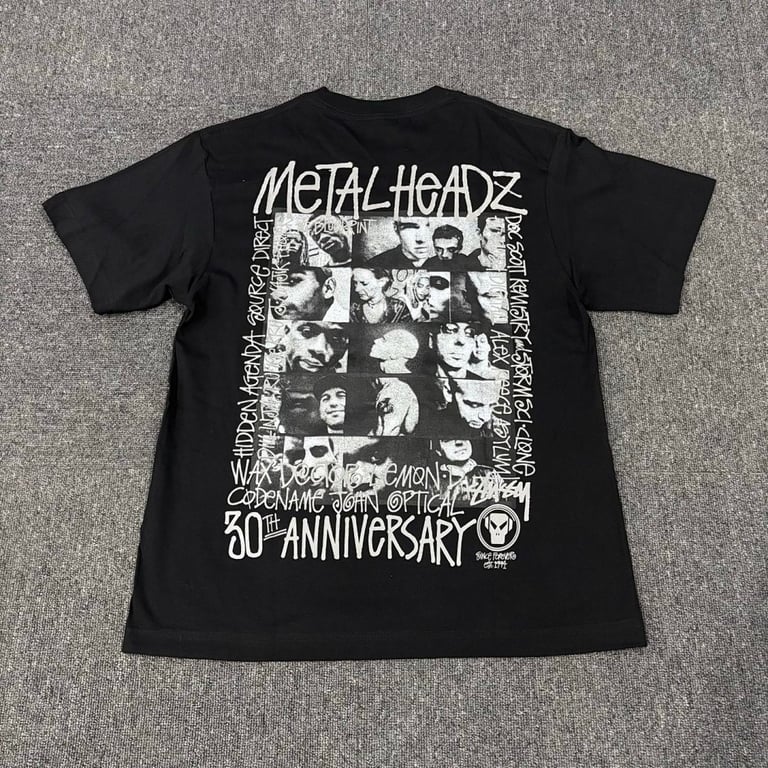 Stüssy x Metalheadz 30th Anniversary Reflective Tee - 6