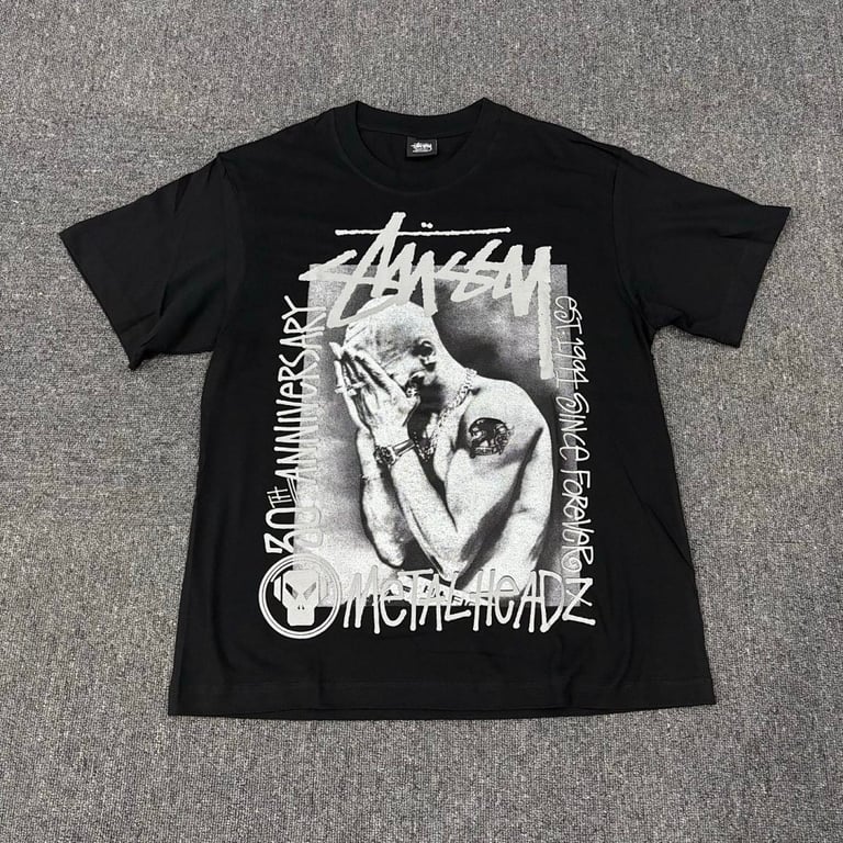 Stüssy x Metalheadz 30th Anniversary Reflective Tee - 7