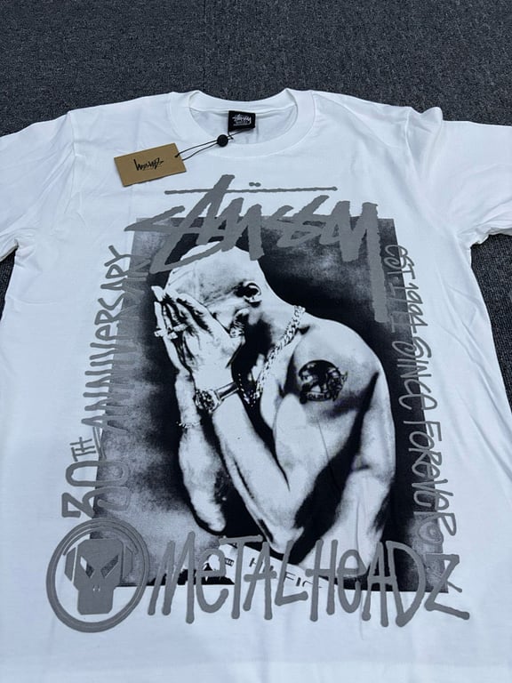 Stüssy x Metalheadz 30th Anniversary Reflective Tee - 9