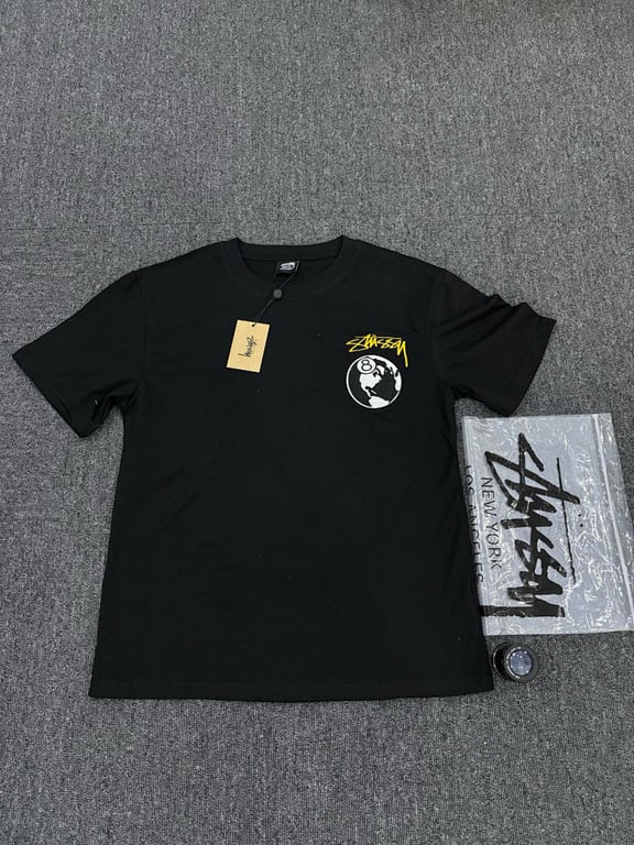 Stüssy 8-Ball Globe Graphic Tee - 11