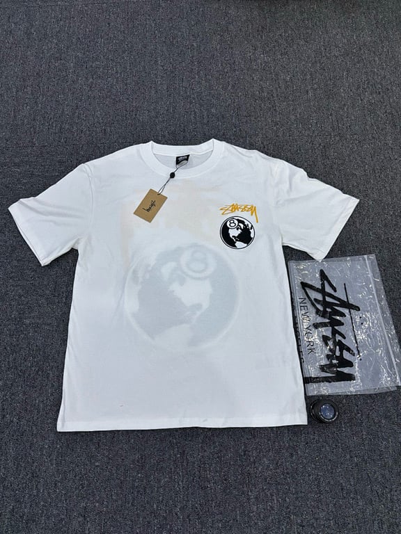 Stüssy 8-Ball Globe Graphic Tee - 3
