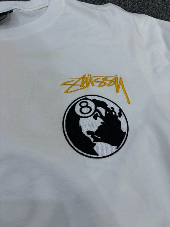 Stüssy 8-Ball Globe Graphic Tee - 5