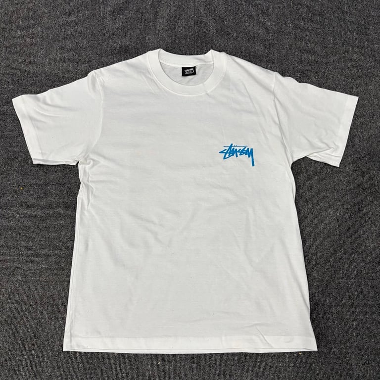 Stüssy Metalheadz Graphic Tee White - 3