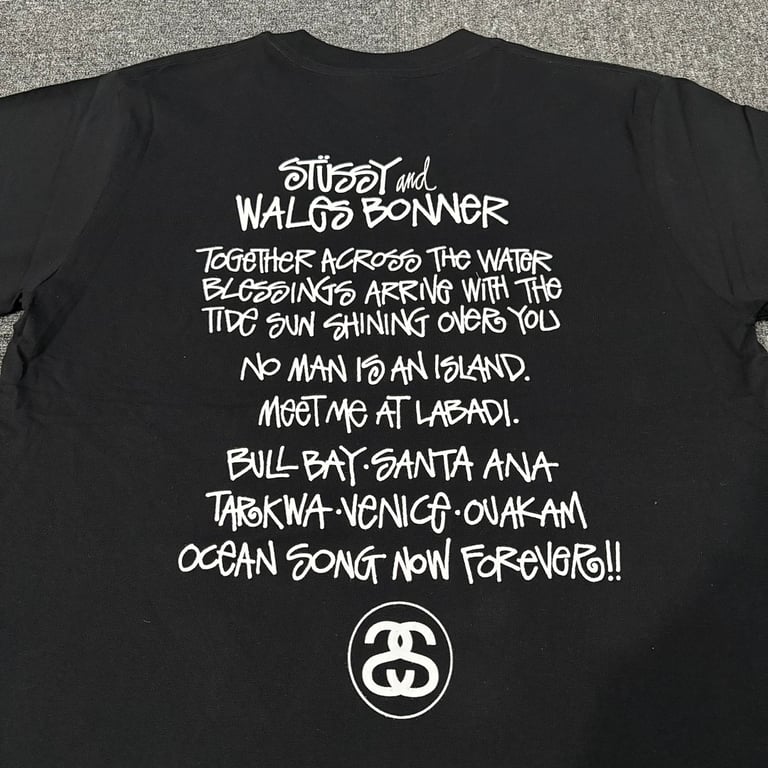 Stüssy x Wales Bonner Together Across The Water Tee - 8