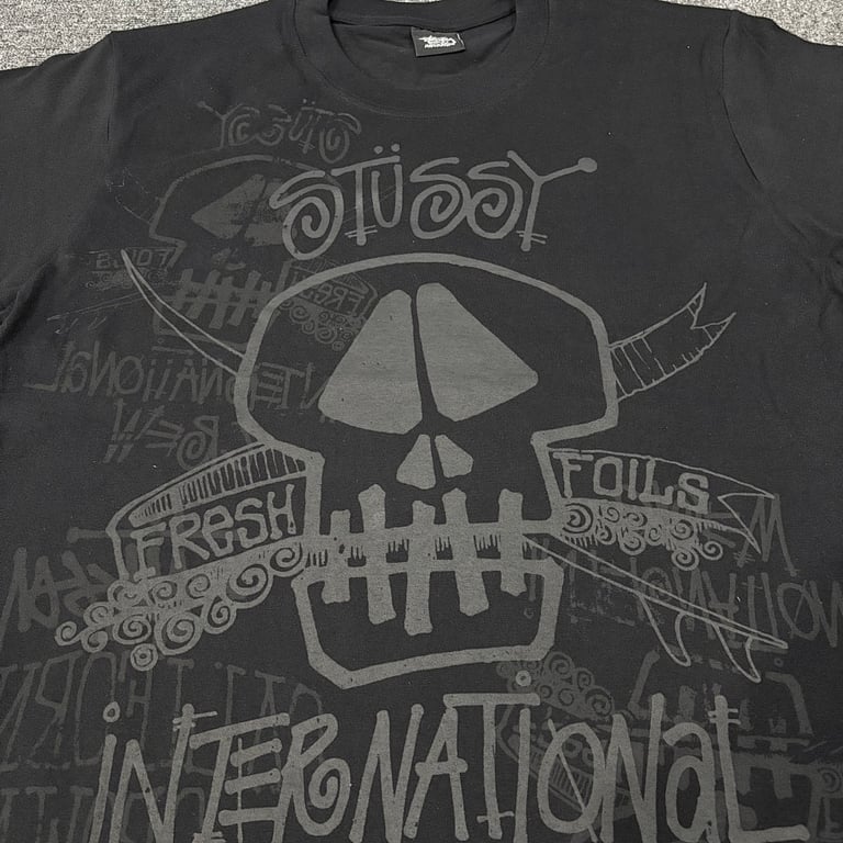 Stüssy International Crew Graphic Tee - 5